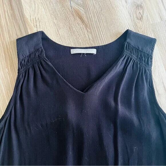 Daniel Rainn Women's Rayon Sleeveless Black Blouse, Size Small - Picture 7 of 7